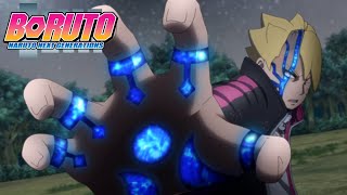 Naruto and Sasuke VS Momoshiki English Sub 4k [upl. by Elwee]