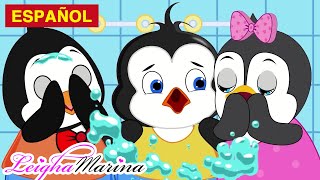 Lávate Las Manos Agua y Jabon  Canción Infantil  Leigha Marina en Español [upl. by Airpac]