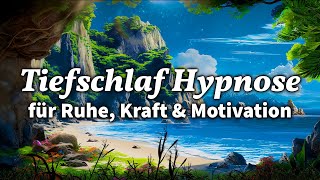 Hypnose zum Einschlafen Starke Wirkung Ruhe Kraft amp Motivation Schöpfen [upl. by Ozmo]