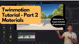 Twinmotion Tutorial Part 2  Materials [upl. by Chan]