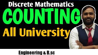 COUNTINGRule of Sum and Product BINOMIAL Coefficient and IdentitiesPermutation and Combination [upl. by Ecienaj]