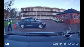 01 Practical Driving Test Route in Wigston Leicester Racecourse Roundabout UK [upl. by Rosena547]