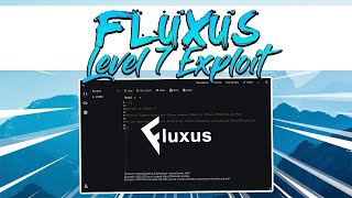 Roblox Free Executor Script Fluxus Mac OSWindows  Roblox Exploit No Key Level 7 Exploit 2023 [upl. by Carine]