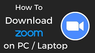 How To Download Zoom on PC  Desktop Easy [upl. by Neelra]