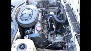 Renault R11 TXE 1986 engine overhaul acceleration 0140kmh [upl. by Haronid130]