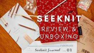 Seeknit Japanese Bamboo Knitting Needles Set UNBOXING ENGLISH Campared with Chiaogoo  REVIEW [upl. by Aynekat]