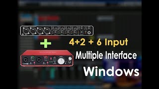 How To Use Multiple Audio Interface In Windows Pc [upl. by Ttelrahc]