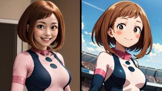 شخصيات انمي بوكو نو هيرو في الواقع 2024 😱🔥Boku no Hero Academia characters in real life 2024 [upl. by Steffy832]