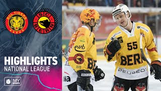 SCL Tigers vs SC Bern 23 nV – Highlights National League [upl. by Aisa]