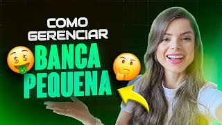 COMO GERENCIAR BANCA PEQUENA  OPÇÕES BINÁRIAS [upl. by Retsim]