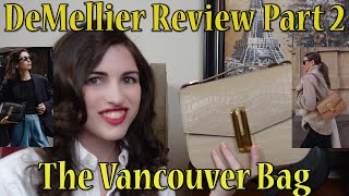 DeMellier Vancouver Bag What Fits and Review [upl. by Friend]