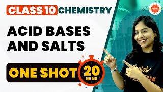 Acid Bases and Salts One Shot in 20 Mins  NCERT Science Class 10 Chapter2  CBSE 2024  Vedantu 10 [upl. by Ysor]