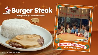 Make it Christmas with Jollibee Burger Steak [upl. by Motch]