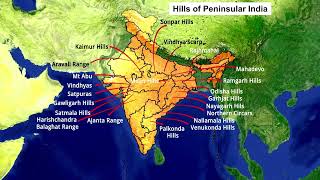 Hills of Peninsular India SHOW REELS MAP [upl. by Robbert]