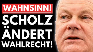 🚨EKLAT SCHOLZ MANIPULIERT WAHLRECHT AfD SORGT FÜR NEUWAHLEN IM FEBRUAR🚨 [upl. by Gabriele]