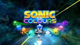 Sonic Colours Wii playthrough Longplay [upl. by Ellennej]