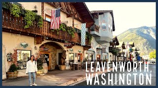 Experience the Magic of Leavenworth Washington  HD Walking Tour [upl. by Nymassej556]