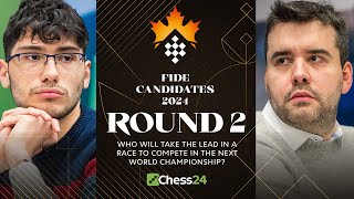 FIDE Candidates 2024 Rd 2  Will Hikaru Fabiano Pragg amp Co Break The Deadlock amp Score Wins [upl. by Uyerta608]