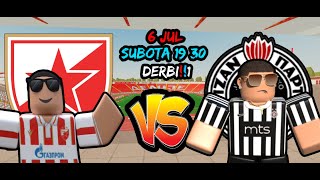 Derby Red Star vs Partizan Marakana [upl. by Avir650]