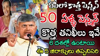 50 ఏళ్ళ పెన్షన్ తనిఖీలు ప్రారంబం ఈ 5 డాకుమెంట్స్ రెడీ చేసుకోండి వీరికి మాత్రమెAp New Pension apply [upl. by Schatz]