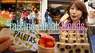 今流行りのアイスバー☆ 流行・人気は英語で？ Frozen fruit bars Talking about trends〔 337〕 [upl. by Dremann]