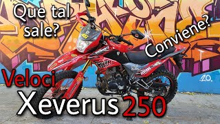 VELOCI XEVERUS 250 PRO XR  La mejor doble propósito🔥 [upl. by Simonetta722]