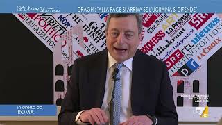 Gas in rubli Mario Draghi riferisce le parole di Putin quotI contratti esistenti rimangono in [upl. by Tamra]