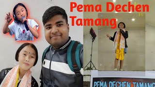 Pema Dechen Tamang music program in Mall Road Darjeeling [upl. by Hughett]