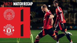 All Square In Istanbul  Fenerbahce 11 Man Utd [upl. by Dannon]