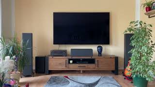 Denon AVC X4800H und Polk Audio R700 [upl. by Duong]