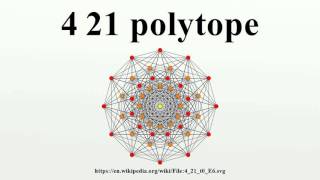 4 21 polytope [upl. by Ramal]