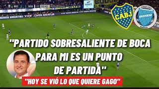 Hugo Balassone sorprendido Boca vs Godoy Cruz 41 Liga Profesional [upl. by Aneeuq]