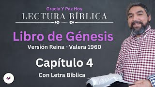 Génesis Capítulo 4  Lectura Bíblica  Audio Biblia  La Biblia Hablada Libro de Génesis [upl. by Cormier]