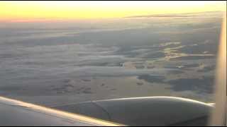 Landing in Vantaa Helsinki airport EFHK in white night [upl. by Aihseyt103]