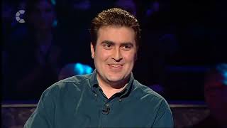 WWTBAM UK 2001 Series 10 Ep8  feat HUGE WINNER Peter Spyrides [upl. by Ilera]