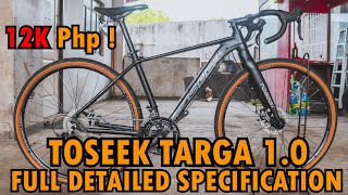 TOSEEK TARGA 10 2022  Full Detailed Specification  Cheapest Cyclocross bike 12k lang [upl. by Nosnah]