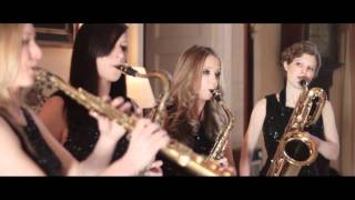 Libertango by Piazzolla performed by Marici Saxes  Saxophone Quartet [upl. by Fassold]