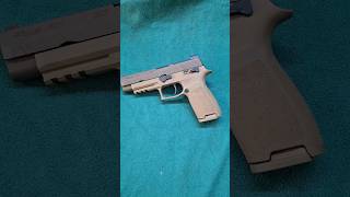 Pistola 9mm Sig Sauer P320 M17 Coyote  21 Tiros [upl. by Raama]