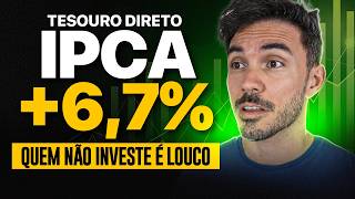 RECORDE de taxas do TESOURO DIRETO Ganhe até 10x o valor investido  A melhor renda fixa [upl. by Onateyac336]