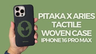 Review Funda Pitaka x Aries Tactile Woven Case iPhone 16 Pro Max [upl. by Lucho]