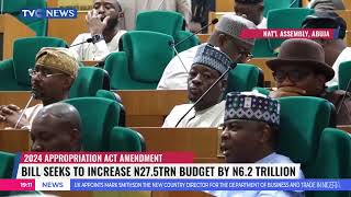 Tinubu Writes National Assembly Requests N62trn Addition to 2024 Budget [upl. by Disraeli]