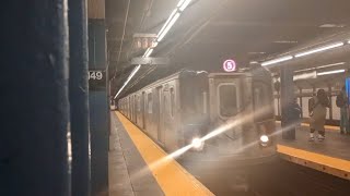 R142 149th Street Bound 5 Train Entering And Ending At 149th Street Grand Concourse [upl. by Qidas]