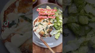 Garlic Parmesan Chicken with Alfredo Sauce [upl. by Frants]