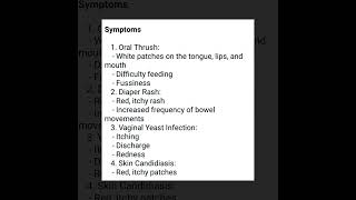 candidiasis fungaldisease bscnursing [upl. by Normandy132]