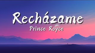 Recházame  Letra  Lyric  Prince Royce [upl. by Aniela672]