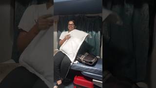 3A Coach Perks Cozy beds blankets amp personal lights TrainTravel indianrailways [upl. by Greabe180]