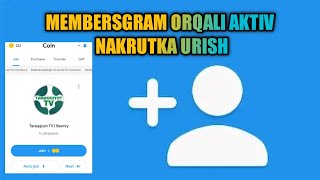 Membersgram orqali tekin uzbek nakrutka urish Prog tg kanalda [upl. by Haggai]