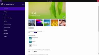 How To Customize Lock Screen Slideshow in Windows 81 Tutorial [upl. by Hershel]