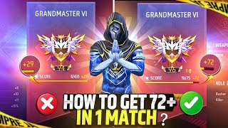 How To Get 72 Point In 1 Match  Secret Trick To Fast Rank Push ✅ [upl. by Gwennie36]