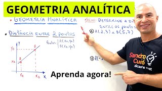 GEOMETRIA ANALÍTICA  RÁPIDO E FÁCIL [upl. by Ordnajela]